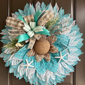 Summer Beach Wreath, Summer Wreath, Lakeside Wreath, Spring Wreath. All Year Long Wreath