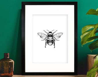 Black A2/A3/A4 Picture Frame with Mount: Glass Photo Frames For Wall Display