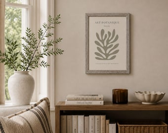 Light Grey Wood Effect Picture Frame, Modern Poster Frame (A2/A3)