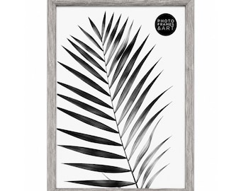 A2 / A3 Light Grey Picture Frame, Grey Poster Frame, Modern Wood Effect Photo Frame