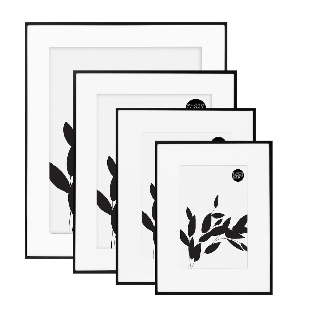Black Thin Picture Frames