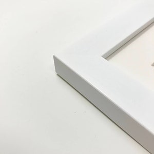 Thin White Picture Frame: A2 A3 A4 Photo Frame, Wall Art Decor bild 7