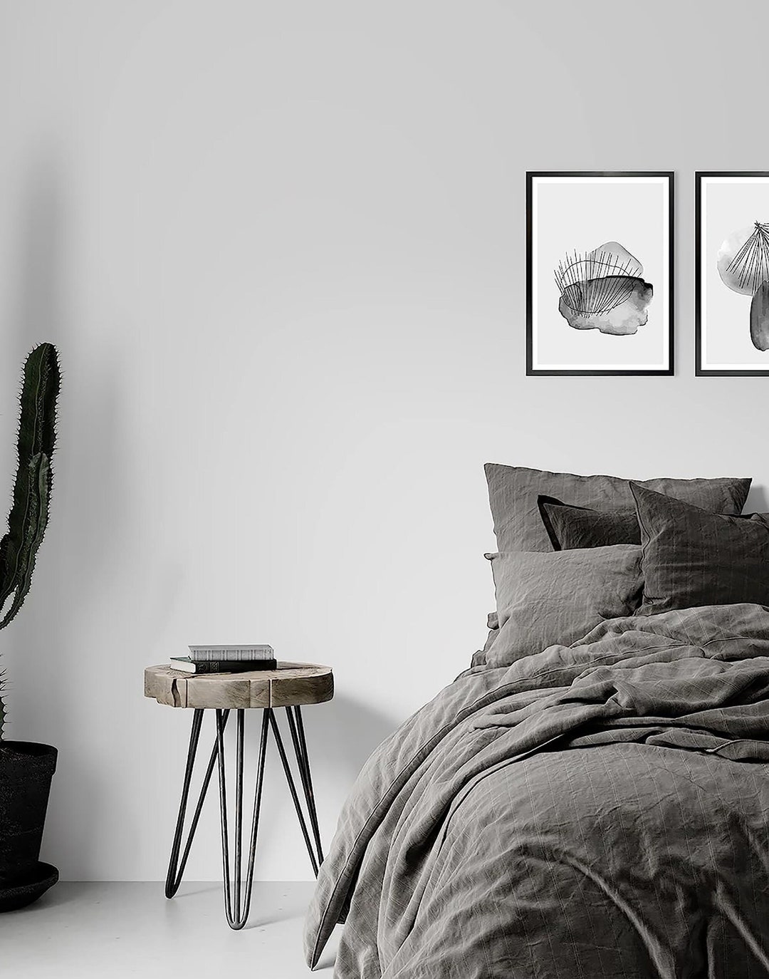 40x50cm Black Wooden Photo Frame Wood Effect Poster Photo Frame With