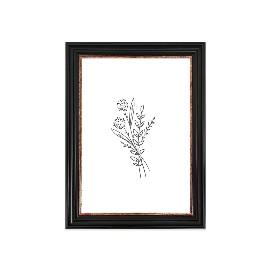 50x70cm Vintage Black Photo Frame Picture Frame Poster Frames Antique Style Frame Wall and Home