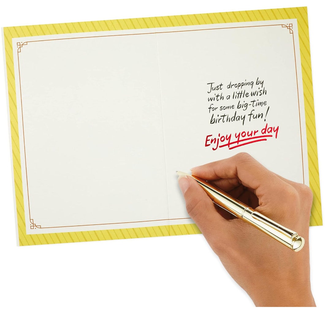 Peanuts Birthday Card snoopy Balloons Etsy