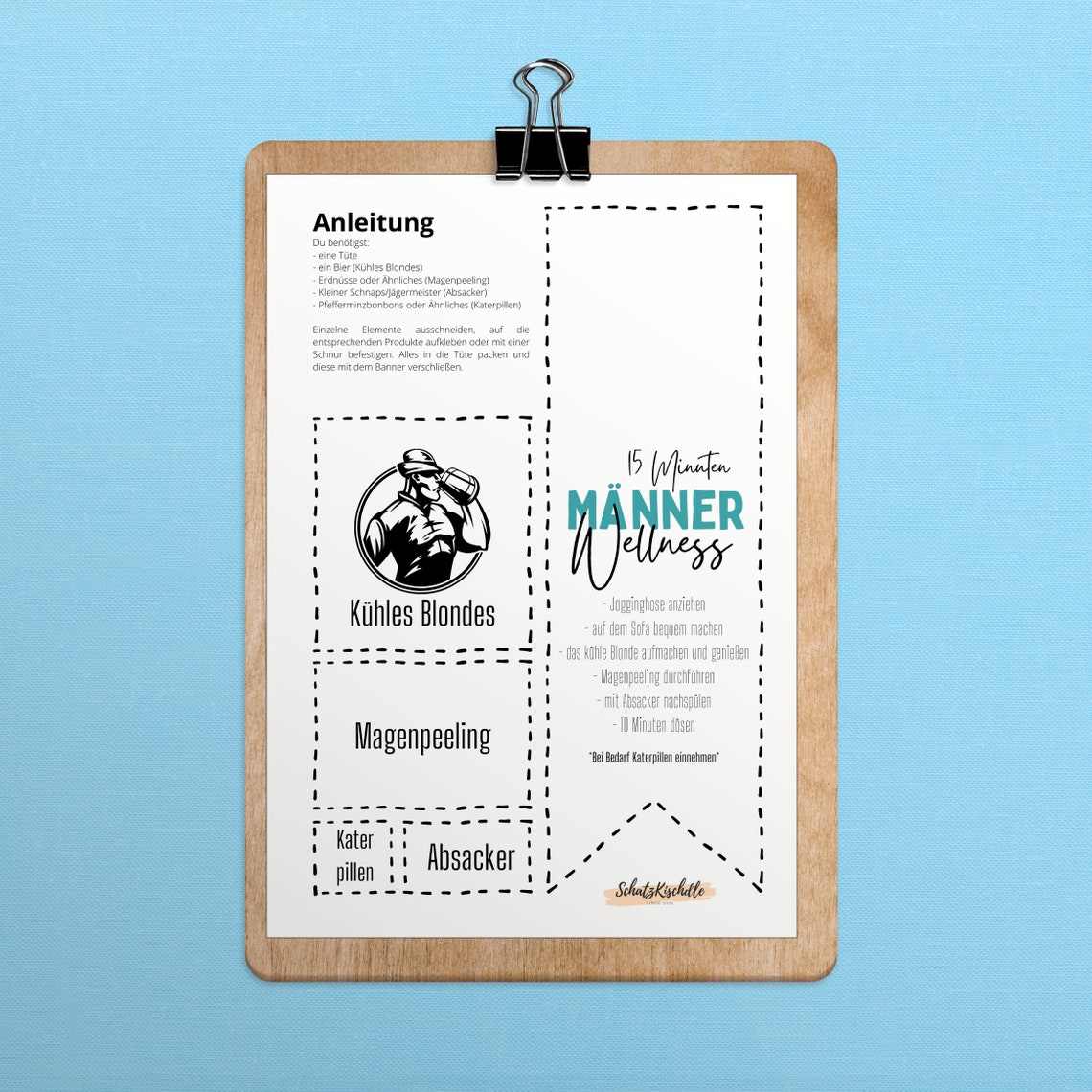 15 Minuten Wellness Text Zum Ausdrucken 15 Minuten Männer Wellness Vorlage I Download - Etsy