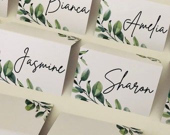 Personalised Place Cards | Place Card | Place Cards Wedding | Guest Names | Custom Name | Table Settings | Wedding Name Cards | Vinyl Decal