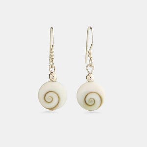 Boucles D'Oreilles Pendantes En Argent Sterling S925 Avec Pendentif En