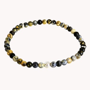 Women's bracelet in real Ocean Jasper stone