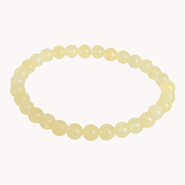 Bracelet femme en pierre véritable Calcite