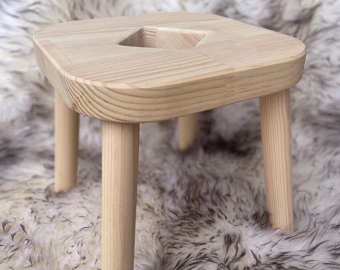 Yoni Steaming Stool Minimalist and Modern Vaginal Steaming Stool