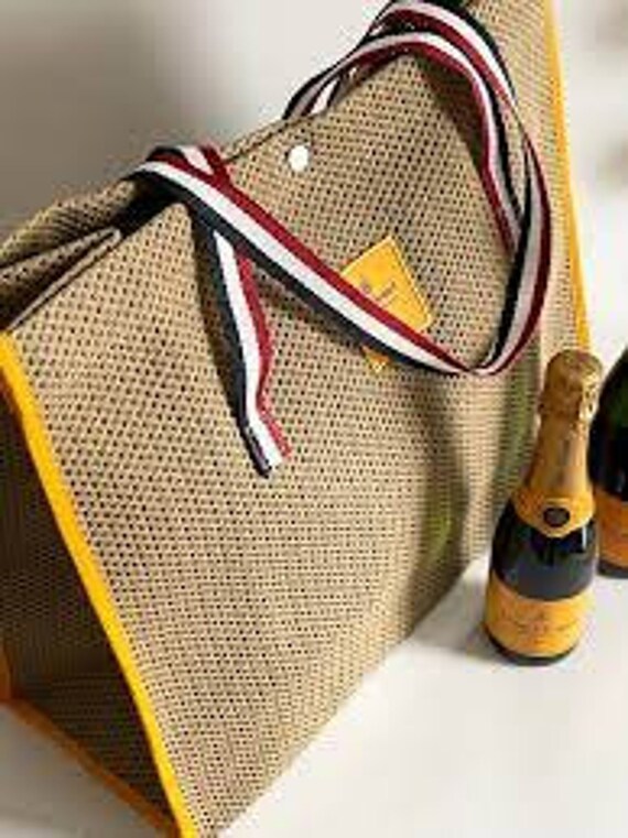 Veuve Clicquot Champagne CALA TOTE BAG It Bag Beach B… Gem