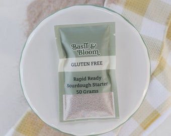 Gluten Free Rapid Ready Sourdough Starter, Sourdough Bread, Bread Making Kit, Sourdough Starter, Sourdough Starter Kit, Gluten Free