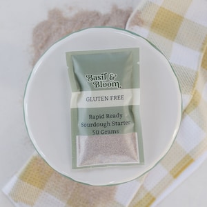 Glutenfreier Schneller Sauerteig Starter, Sauerteig Brot, Brotbackset, Sauerteig Starter, Sauerteig Starter Kit, Glutenfrei