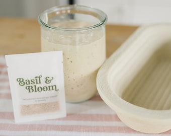 Levain déshydraté, Pain au levain, Kit pour faire du pain, Levain au levain, Kit de démarrage pour le levain, Fabrication de pain, Boulangerie maison