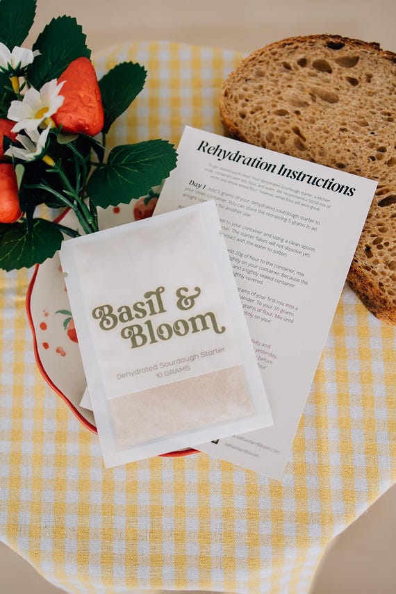 Dehydrated Sourdough Starter, Sourdough Bread, Bread Making Kit, Sourdough Starter, Sourdough Starter Kit, Breadmaking, Home Baker