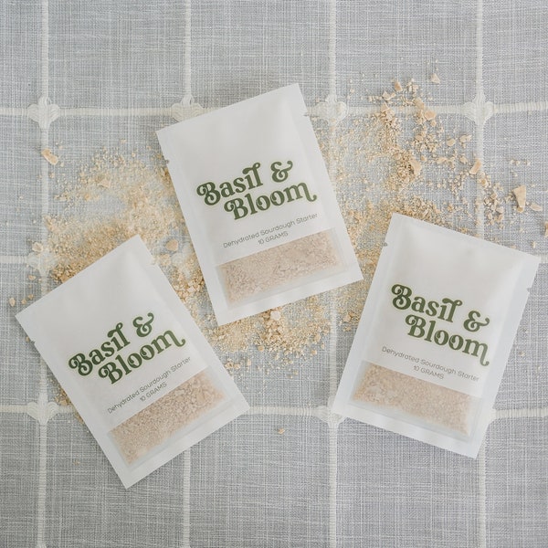 Pack of 3 Dehydrated Sourdough Starter, Sourdough Bread, Bread Making Kit, Sourdough Starter, Sourdough Starter Kit, Breadmaking, Home Baker