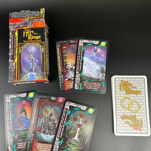 Herr der Ringe - Tarot - Vintage Tarotkarten Karten Mundi 1997