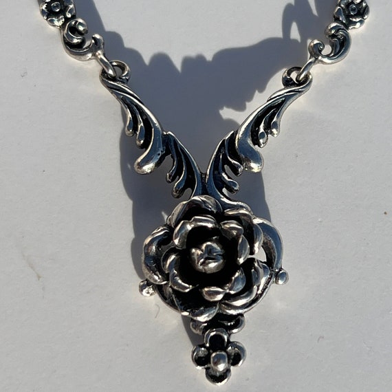 60s 70 Jewelry Vintage 50s 60s 70s Necklace Art Nouveau 835 Silver