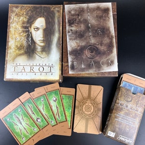 The Labyrinth - Tarot - Luis Royo /  Vintage Tarotkarten Karten