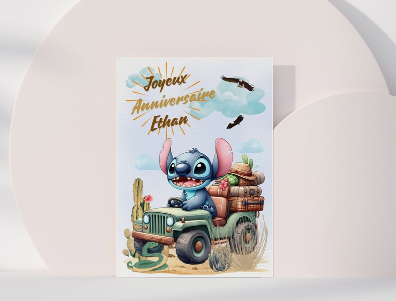 Cartão de feliz aniversário, cartão de nome personalizável com ponto, cartão temático de ponto, feliz aniversário... imagem 7