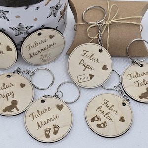 Porte-clés Émaillé "Je T'aime Tout Plein" - Cadeau Pour Papa, Fête Des Pères - Doré/Argenté