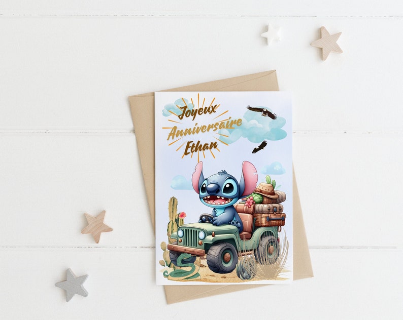 Cartão de feliz aniversário, cartão de nome personalizável com ponto, cartão temático de ponto, feliz aniversário... imagem 3