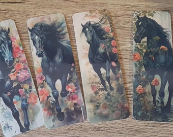 Marque-page, signet cheval