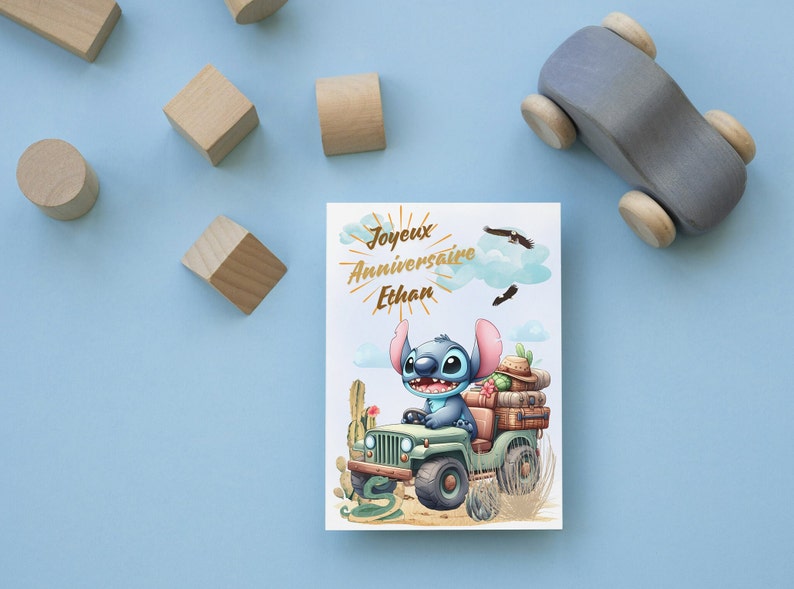Cartão de feliz aniversário, cartão de nome personalizável com ponto, cartão temático de ponto, feliz aniversário... imagem 2