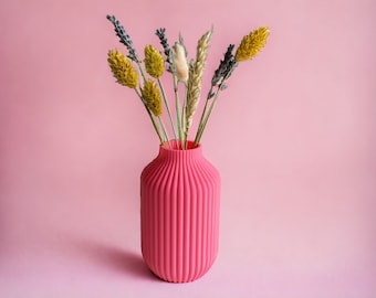 MINIVASE | DEKOVASE - "Poppy" - Blumen - wasserdicht - 3D Druck - viele Farben - aus pflanzlichem Material