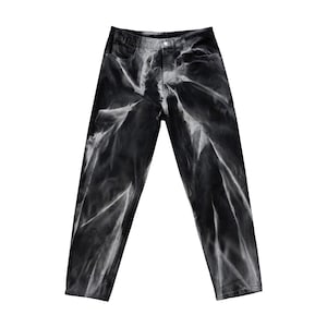 Smoke Tie Dye Jeans / without bleach