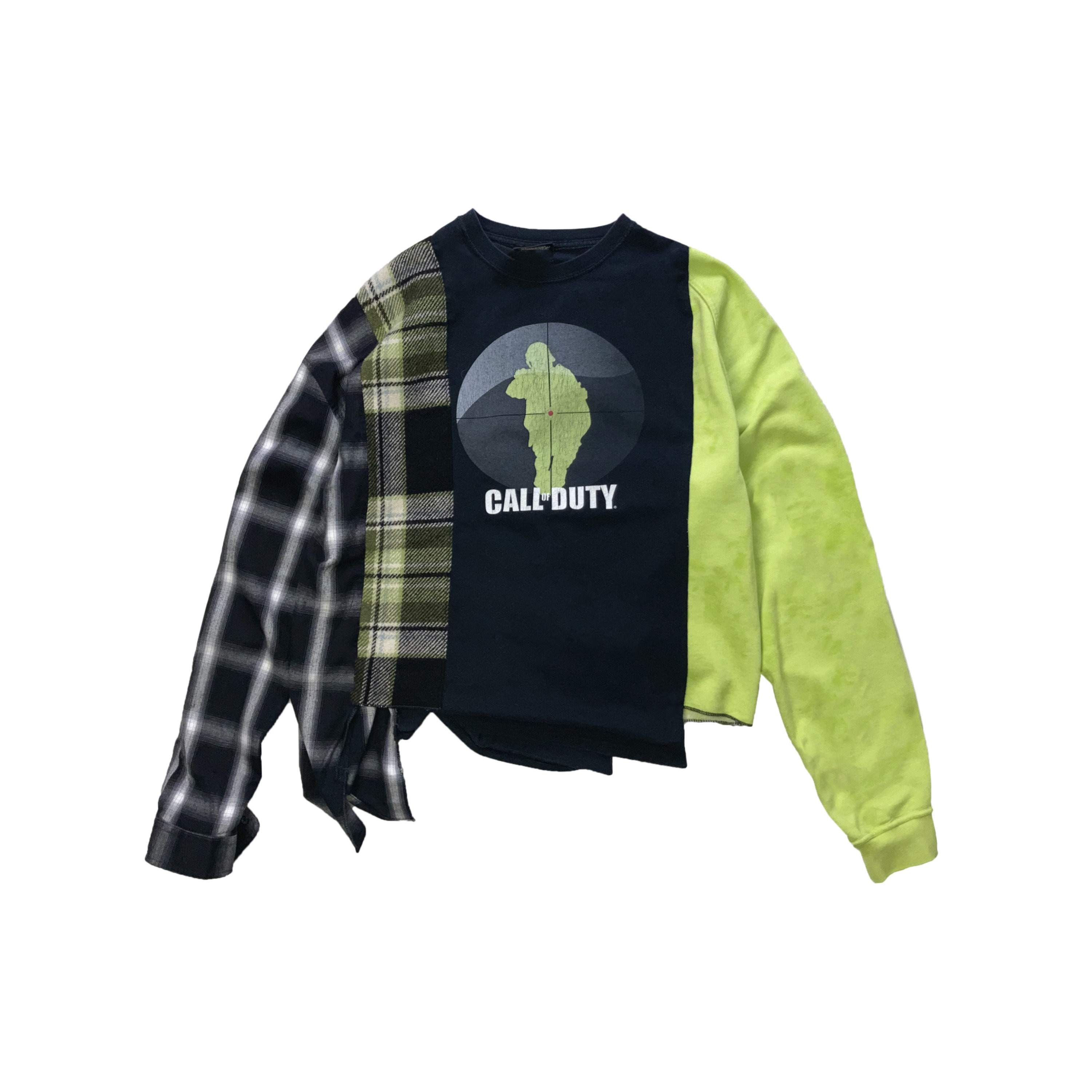 grunge upcycled vintage sweatshirt