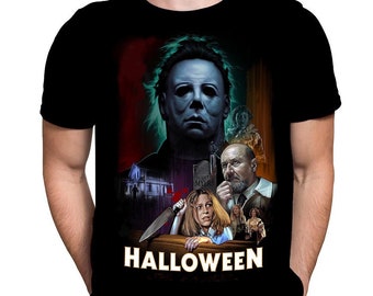 Halloween Movie T-Shirt: Classic Horror Film Tee
