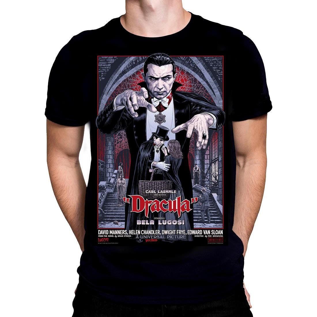 T-Shirt Eminem Officiel Homme – Bloody Horror Design, Noir, Taille XL – 100% Coton