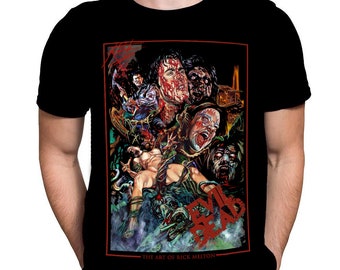 Classic Horror Movie T-Shirt - Evil Dead - Rick Melton Horror Merchandise T-Shirt