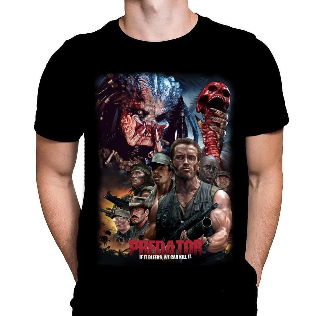 Predator Movie T-shirt: Classic Horror Film Merch - Etsy