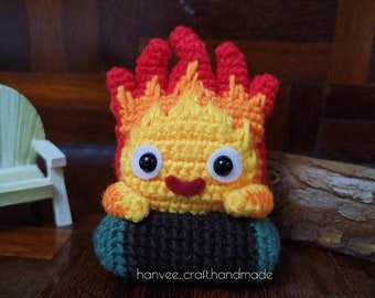 PATTERN : Happy Fire | Intermediate | Amigurumi / Crochet Pattern in ENG (PDF)