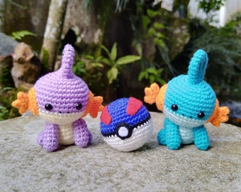 PATTERN : Shiny Mud Fish | Intermediate | Amigurumi / Crochet Pattern in ENG (PDF)