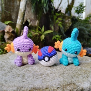 PATTERN : Shiny Mud Fish | Intermediate | Amigurumi / Crochet Pattern in ENG (PDF)