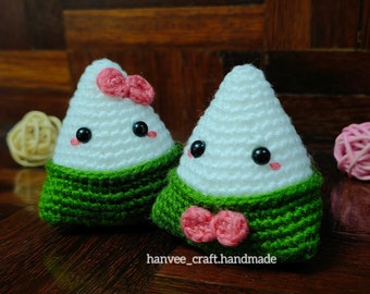 PATTERN : Chinese Dumpling | Beginner Friendly | Amigurumi / Crochet Pattern in ENG (PDF)