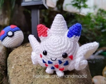 MÖNSTER: Fredens Fågel | Medel | Amigurumi / Virkmönster på ENGELSKA (PDF)