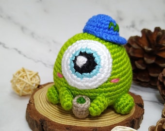 PATTERN : Drink Tea Monster | Advanced Beginner | Amigurumi / Crochet Pattern in ENG (PDF)