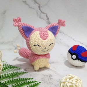 PATTERN : Pink Kitty | Intermediate | Amigurumi / Crochet Pattern in ENG (PDF)