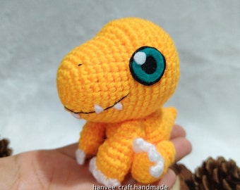 PATTERN : Little Dinosaur | Advanced Beginner | Amigurumi / Crochet Pattern in ENG (PDF)