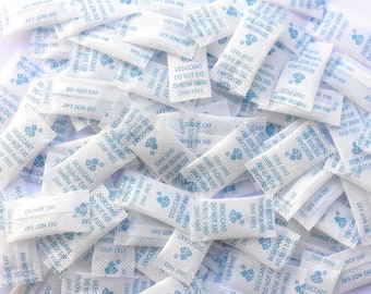 Premium silica gel 100 sachets 0,5 gram. More options!! Desiccant HIGH QUALITY!! Premium product.