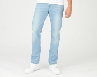 Slim Fit Jeans - Light Blue Wash