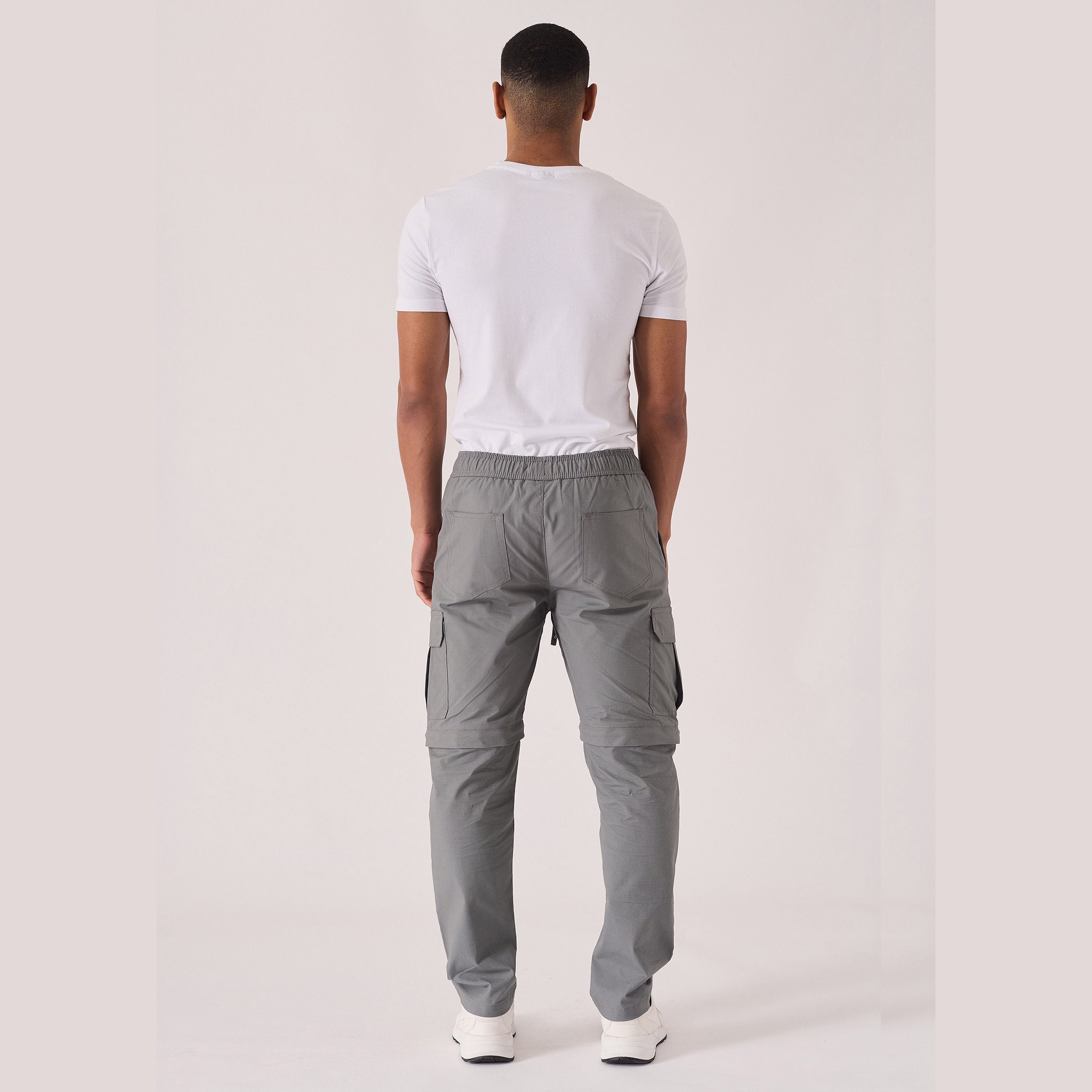 SINGULAR JOGGER PANTS シンギュラー ジョーガーパンツ GREY Tapered Cargo Jogger | Original Penguin US
