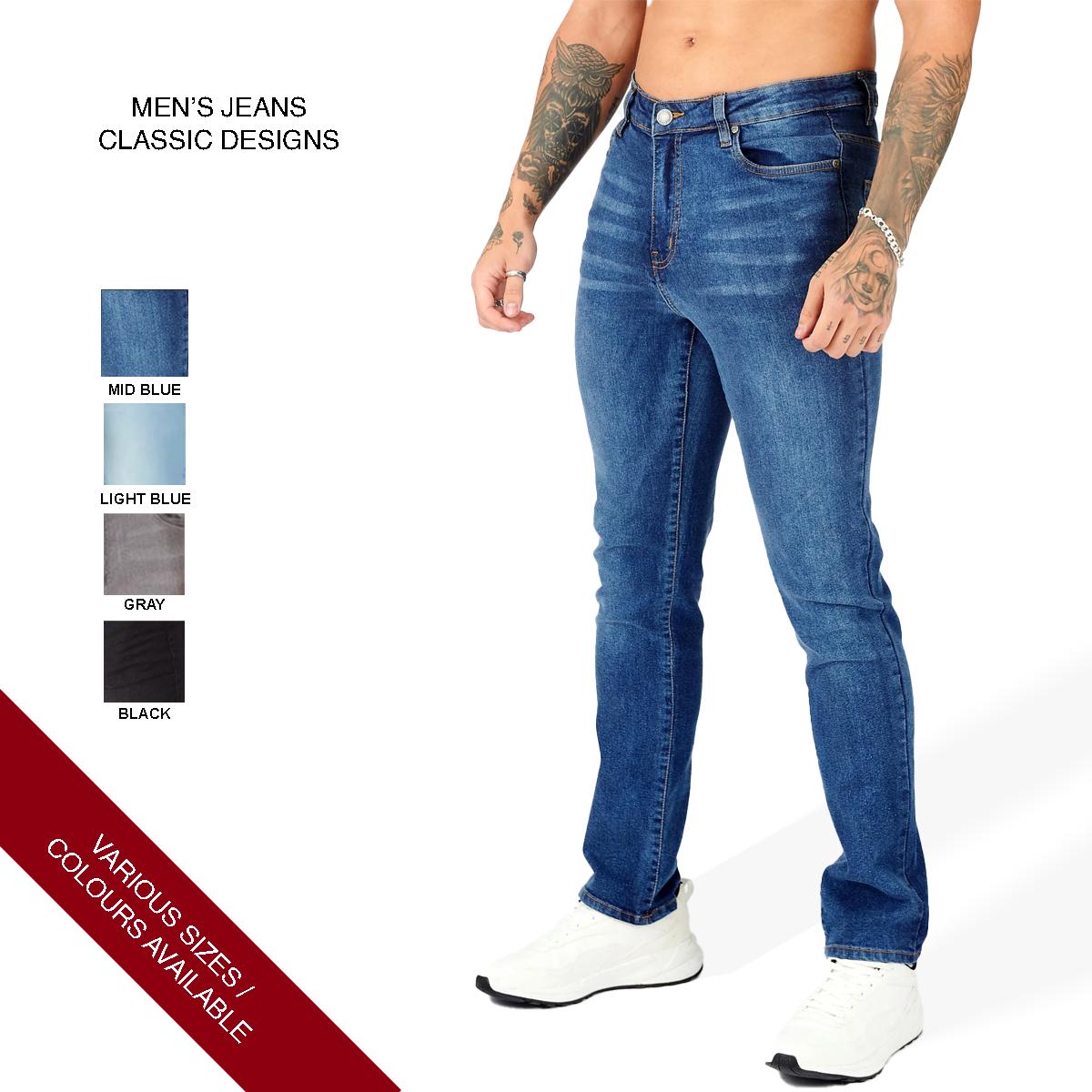 Grey distressed jeans Italia