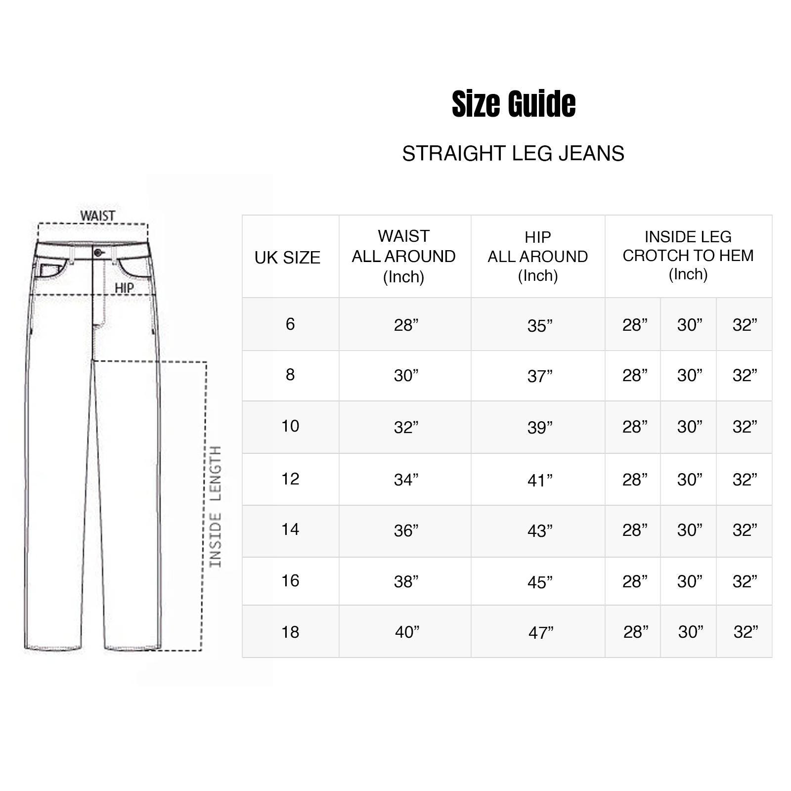 Nuoke Baggy Jeans Damen - High Waist Straight Leg Hose Für Teenager Mädchen