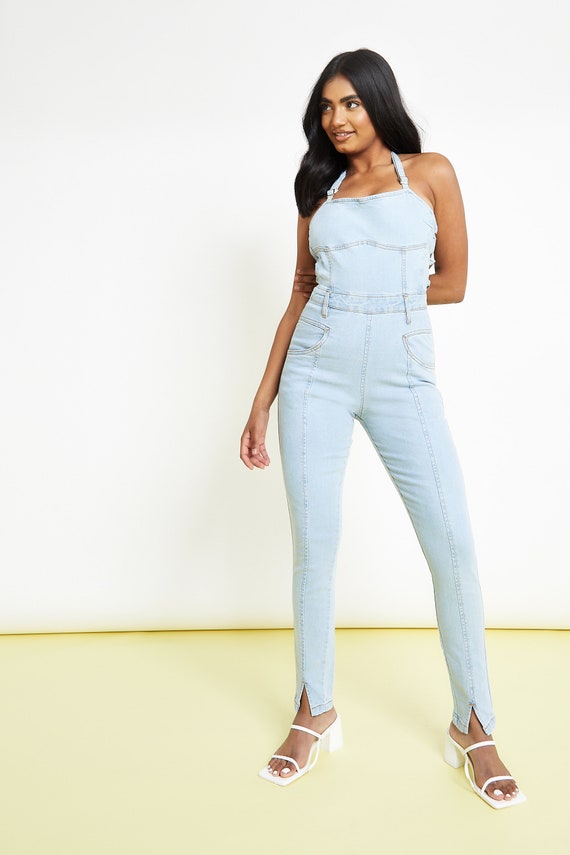 Update 235+ sleeveless denim jumpsuit best